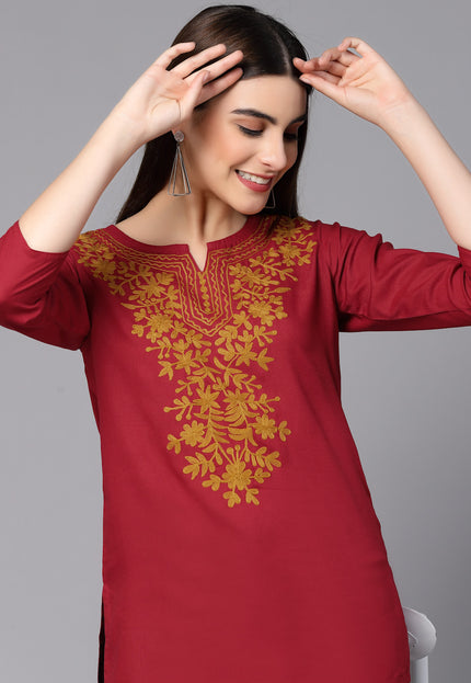 Aari Short Kurti For Women