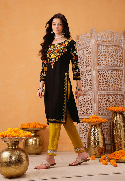 Mahnaz Aari Long Kurti For Women