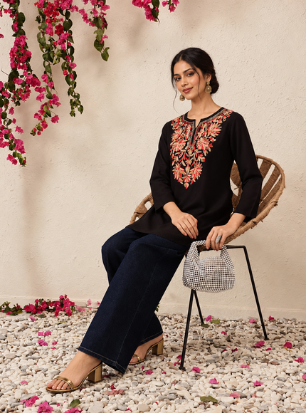 Fiza A-Line Short Kurti For Women