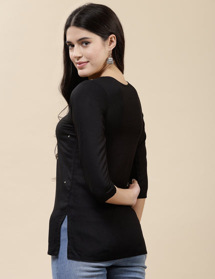 Pash Boota Short Kurti For Women