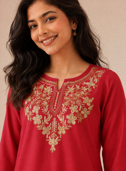 Naila A-Line Short Kurti For Women