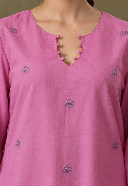 Sitara Pink Farshi Set