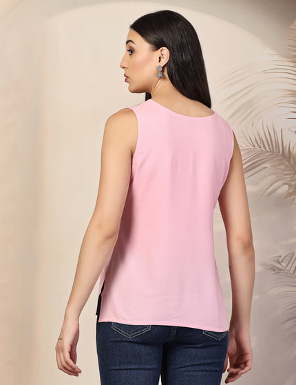 Nadia Sleeveless Short Kurti For Women