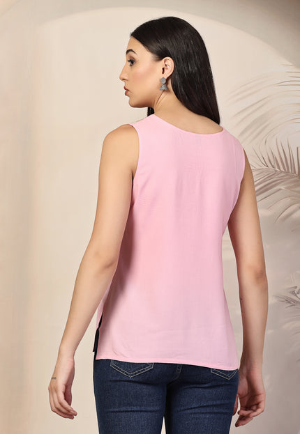 Nadia Sleeveless Short Kurti For Women