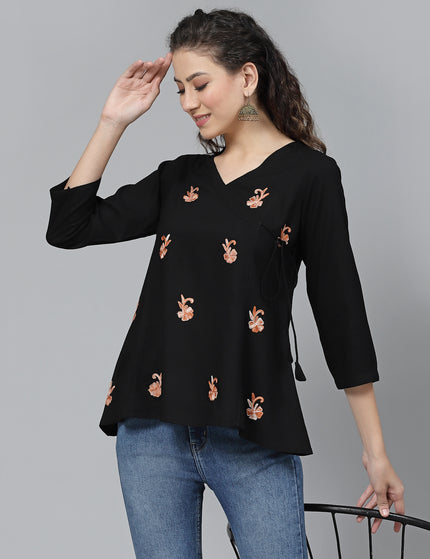 Short Angrakha Kurti For Women