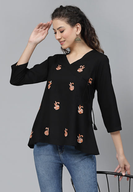 Short Angrakha Kurti For Women