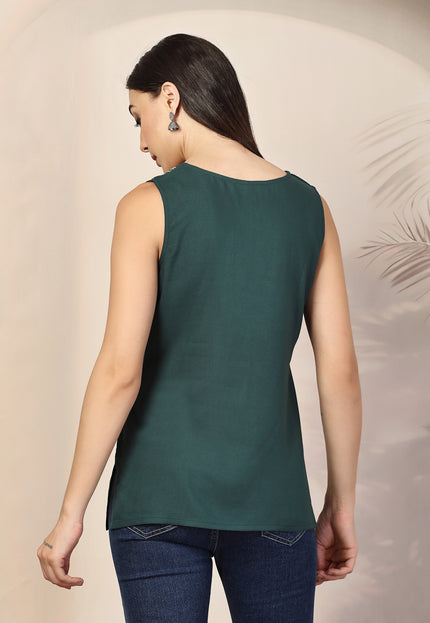 Iqra Sleeveless Kurti For Women