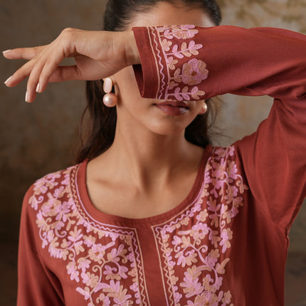 Firdousi Long Kurti For Women