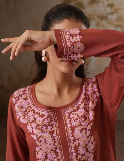 Firdousi Long Kurti For Women