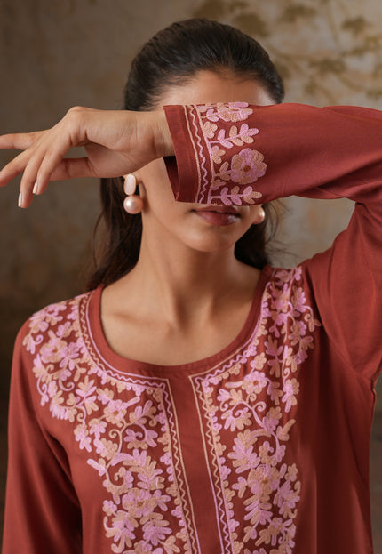 Firdousi Long Kurti For Women