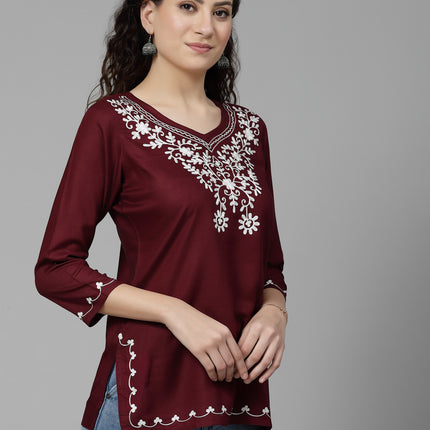 Resham Short Kurti For Women