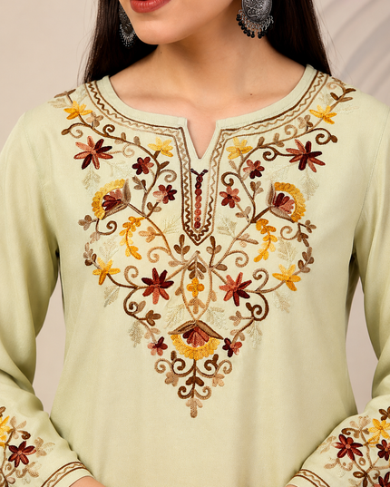 Jasmine A-Line Short Kurti For Women