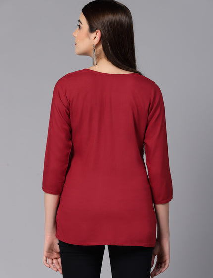 Aari Short Kurti For Women