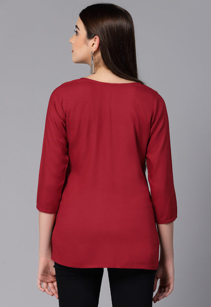 Aari Short Kurti For Women
