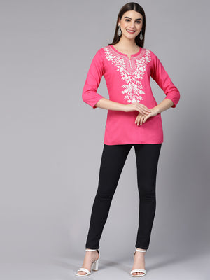Aari Short Kurti For Women