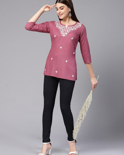Aiza Aari Short Kurti For Women