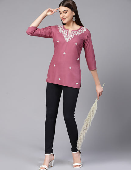 Aiza Aari Short Kurti For Women