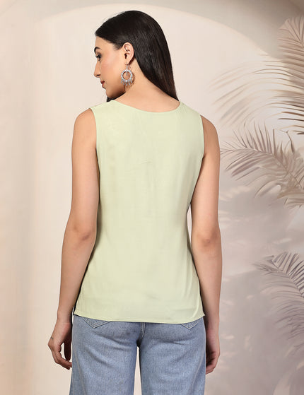 Ziana Sleeveless Short Kurti For Women