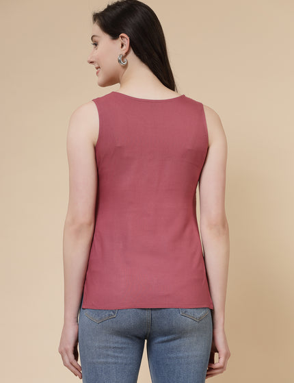 Laiba Aari Embriodered Sleevless Kurti For Women