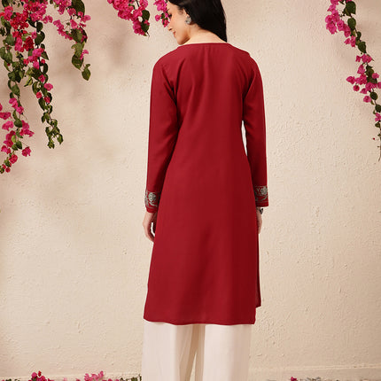 Sana Long Aari Kurti For Women