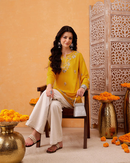 Zayesha A-line Short Kurti For Women