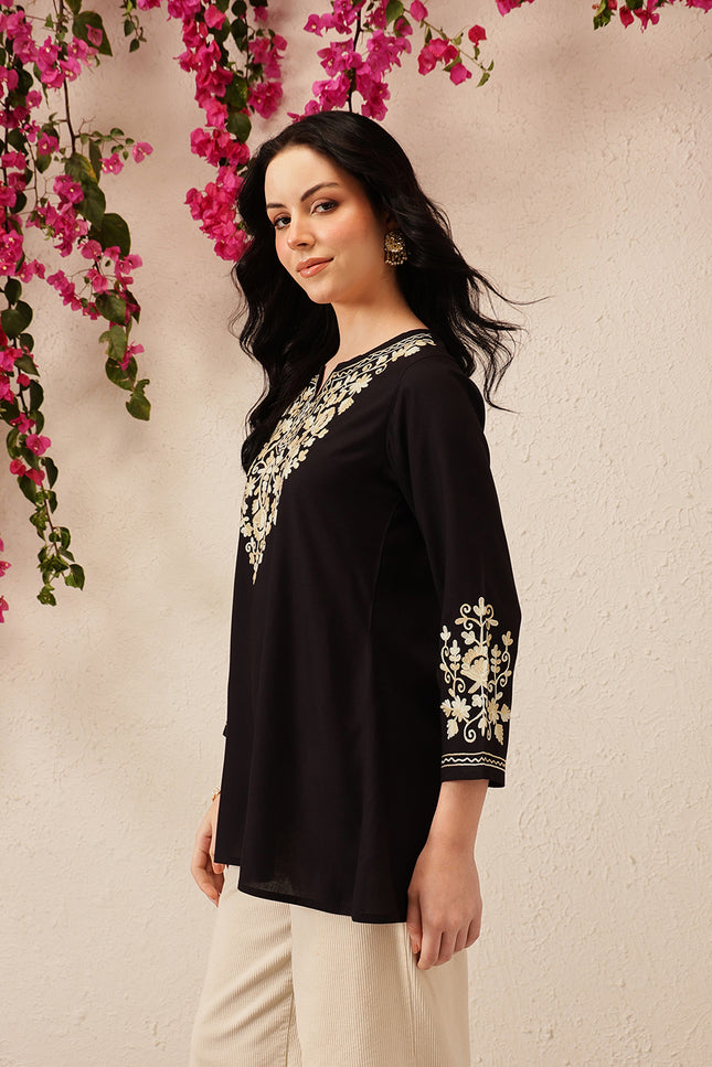 Jasmine A-Line Short Kurti For Women