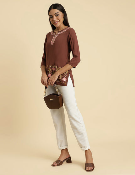 Hiba Aari Short Kurti For Women