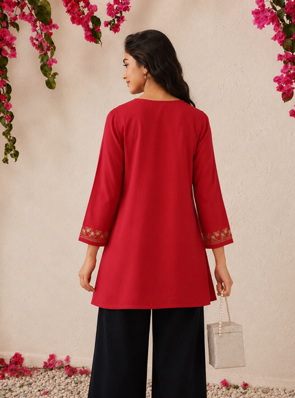 Naila A-Line Short Kurti For Women