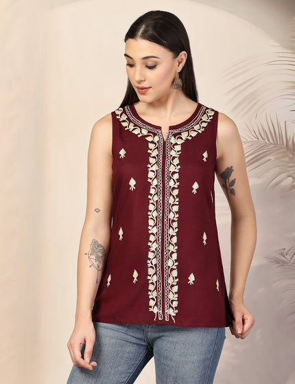 Iqra Sleeveless Kurti For Women