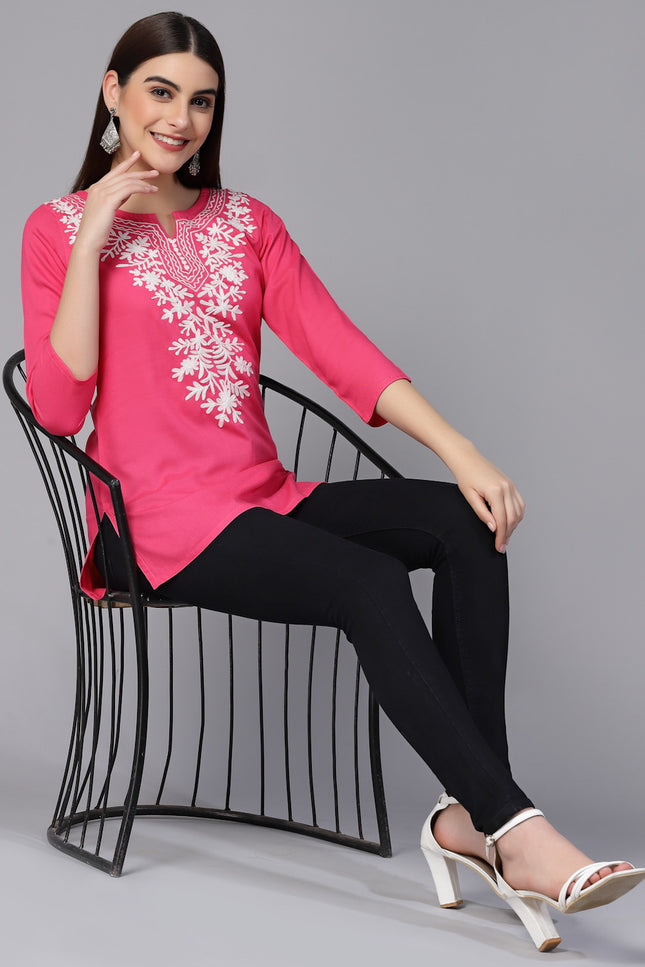 Aari Short Kurti For Women