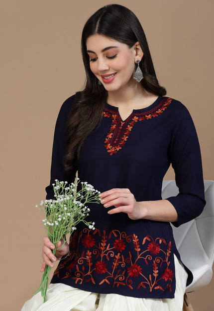 Hiba Aari Short Kurti For Women