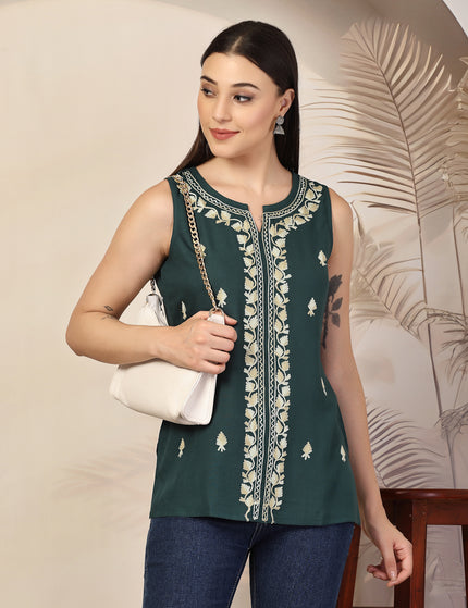 Iqra Sleeveless Kurti For Women