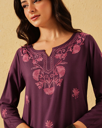 Zayesha A-line Short Kurti For Women