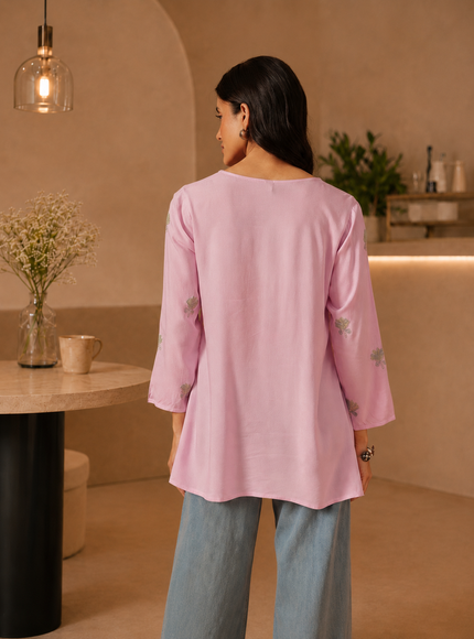 Zayesha A-line Short Kurti For Women