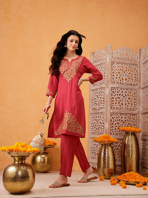 Dilnaz Zari Co-Ord Set For Women