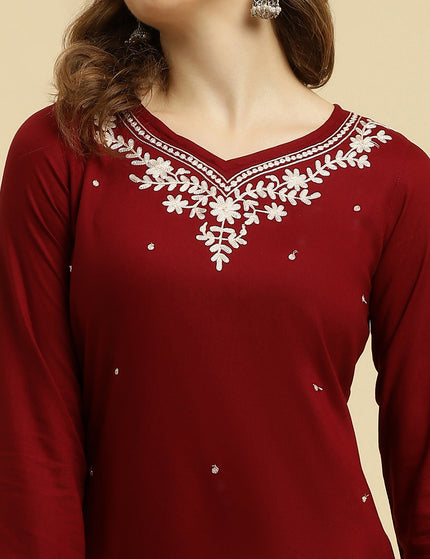 Boota Reel Short Kurti For Women