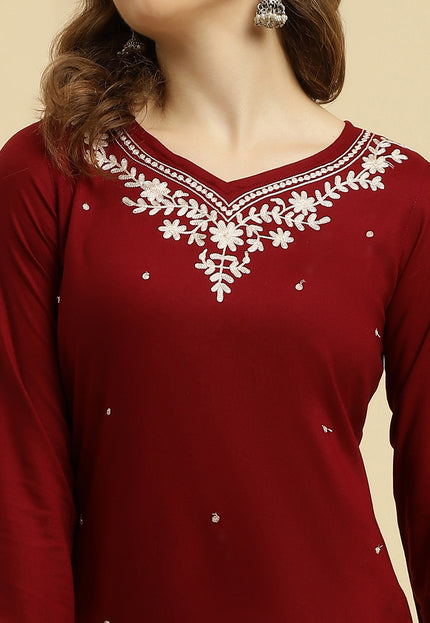 Boota Reel Short Kurti For Women