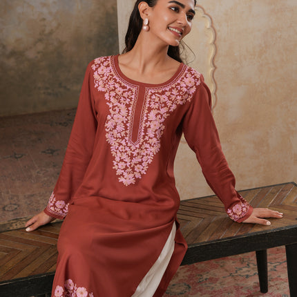 Firdousi Long Kurti For Women