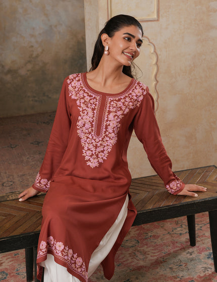 Firdousi Long Kurti For Women