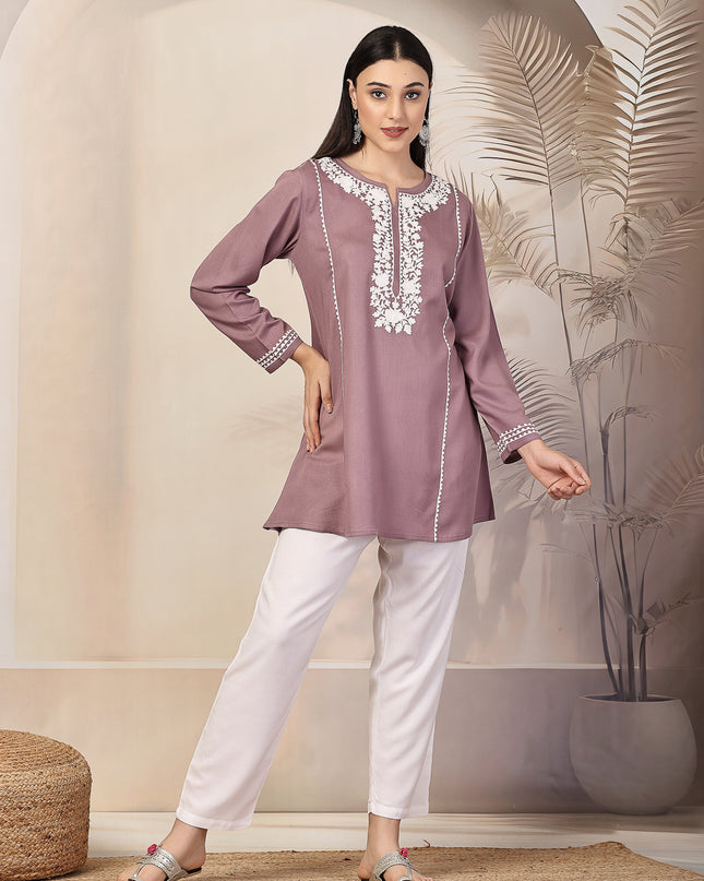 Ardra A-Line Short Kurti For Women