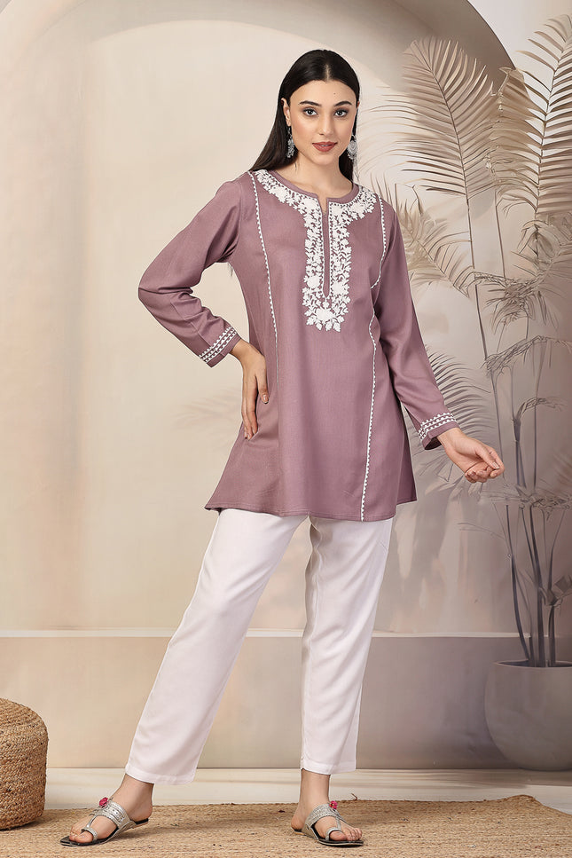 Ardra A-Line Short Kurti For Women