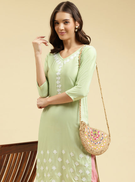 Gul Aari Long Kurti For Women