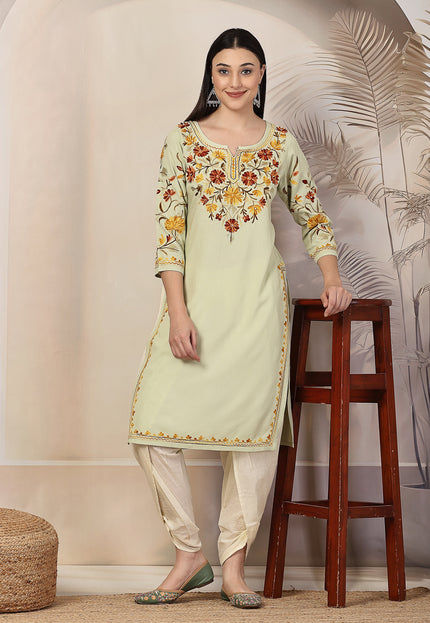Mahnaz Aari Long Kurti For Women