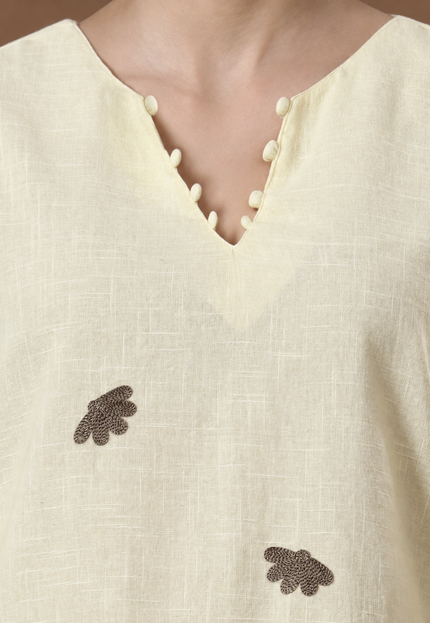 Ishani Yellow & Green Farshi Set