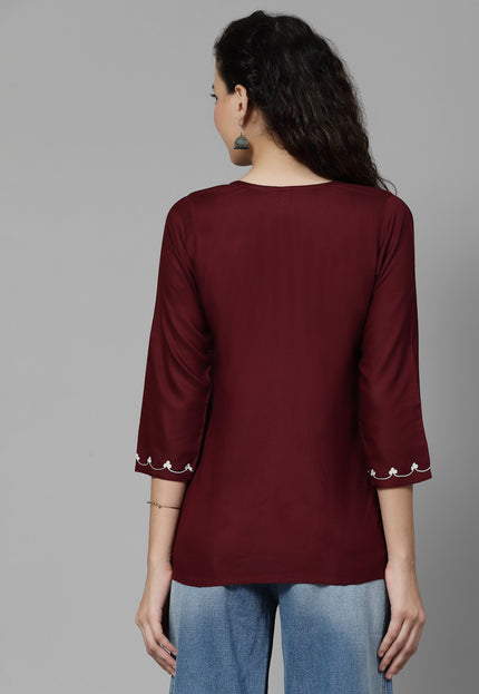 Resham Short Kurti For Women