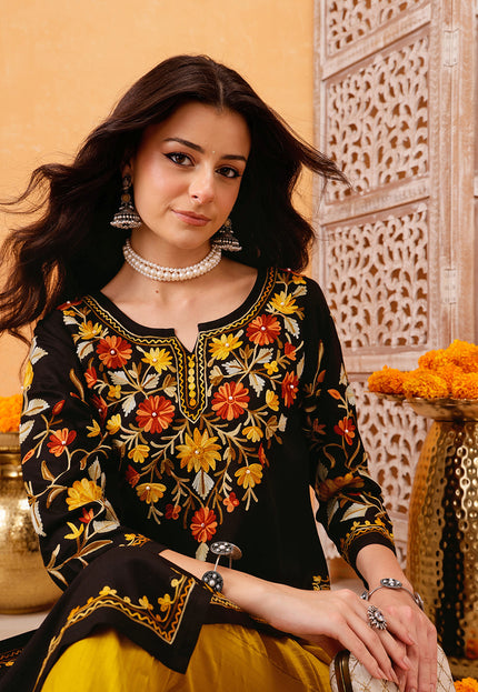 Mahnaz Aari Long Kurti For Women
