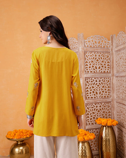 Zayesha A-line Short Kurti For Women