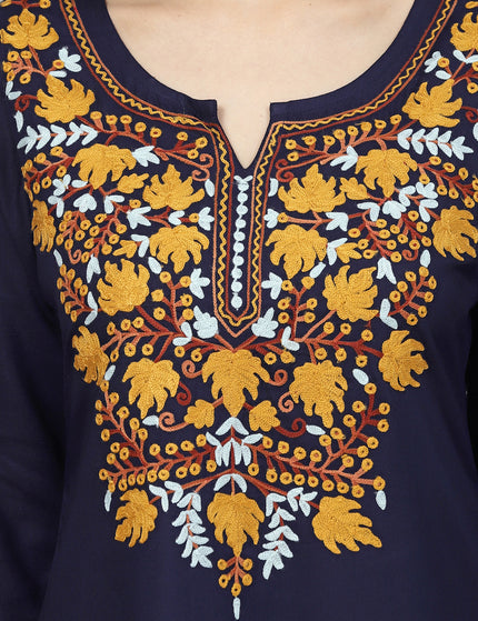 330 Aari Long Kurti For Women