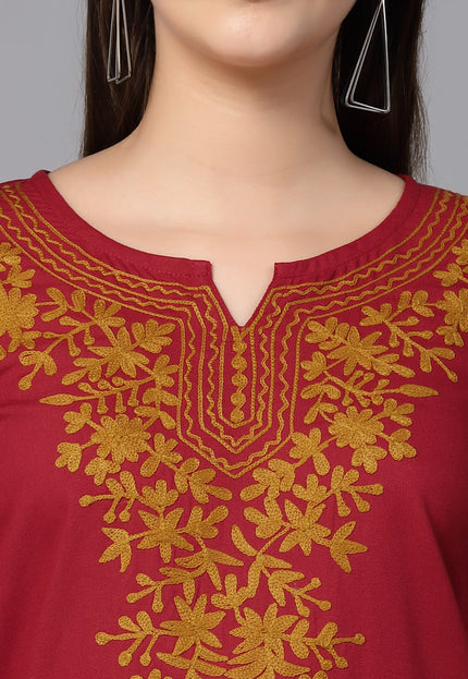 Aari Short Kurti For Women