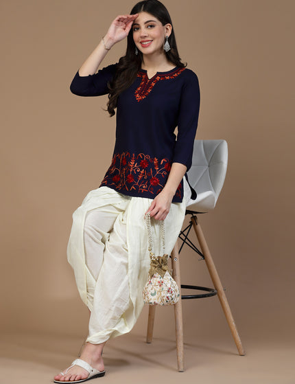Hiba Aari Short Kurti For Women